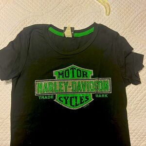 Harley jersey, lots of bling